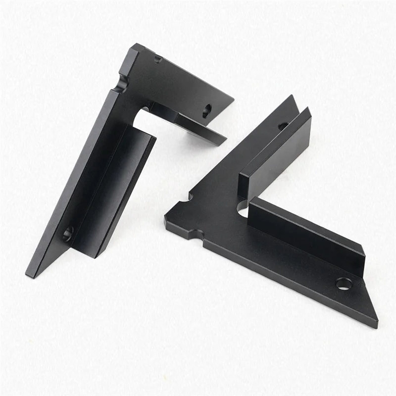 أداة ثابتة للزاوية اليمنى 90 °   أداة تحديد المواقع المساعدة على شكل حرف L حامل مسطرة النجارة