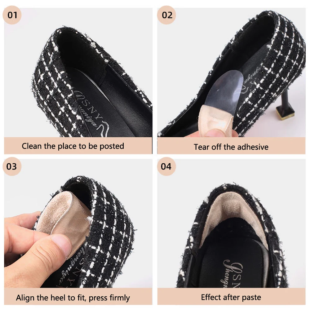 Weiche Silikon-Pads für Damenschuhe, rutschfestes Vorfuß-Einlegepad, Ferseneinlage, Gel-Einlegesohlen für Absätze, Sandalen, rutschfester Fuß – Detail 11
