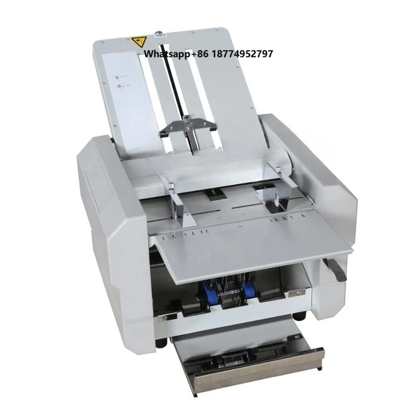 EP-45F A3 Size Automatic Fully Featured Friction  Paper File Folder Folding Machine With Automatic Size Recognition