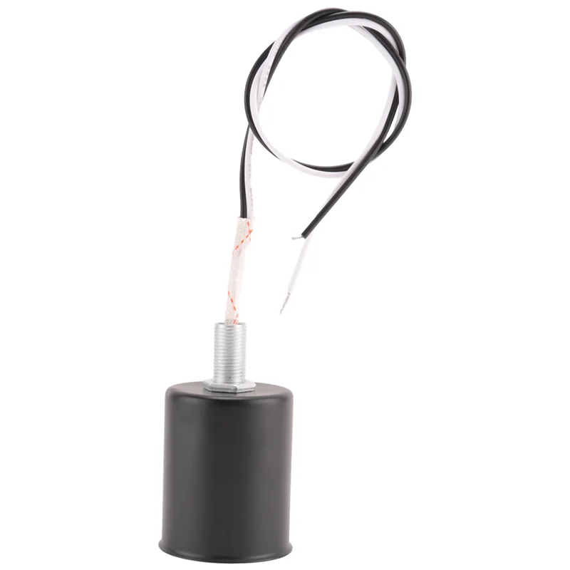 

B03C-E27 Screw Base Round LED Light Bulb Lamp Socket Holder Adapter Metal Lamp Holder With Wire