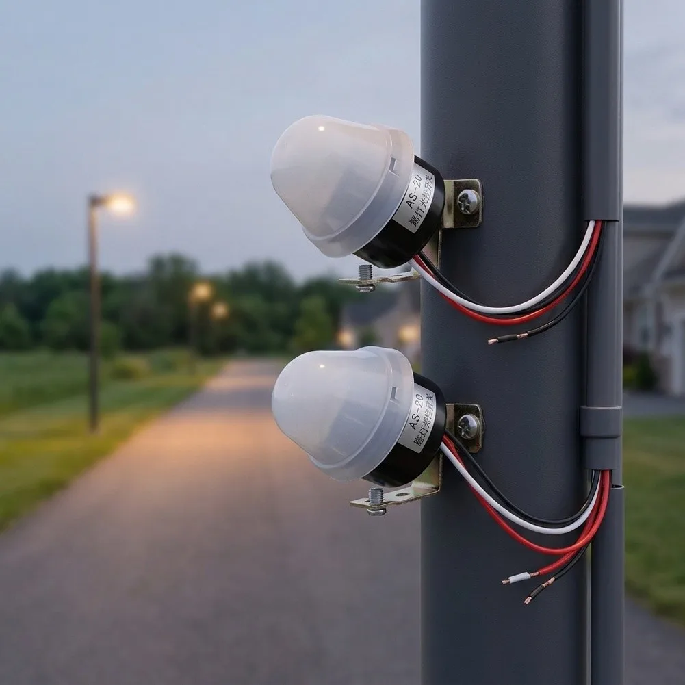 Adjustable Sensitivity Airports DC/AC 12V Factories Control Sensor Photocell Lamps for durable High Quality LED Lights
