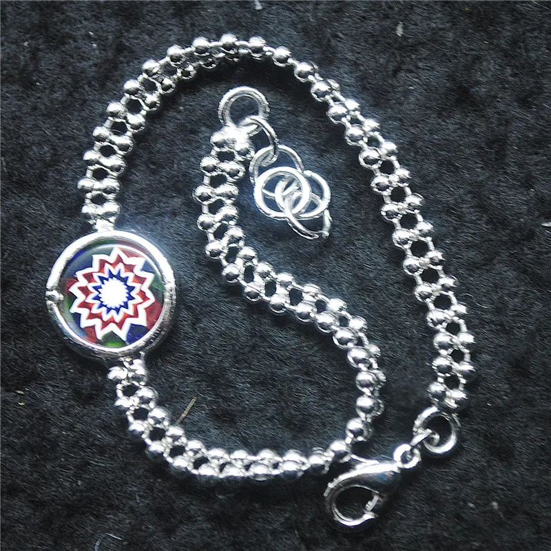 1PC New Women Lovely Chain Bracelets With Glass Decorations Size 18CM Length Good For Your Wearing
