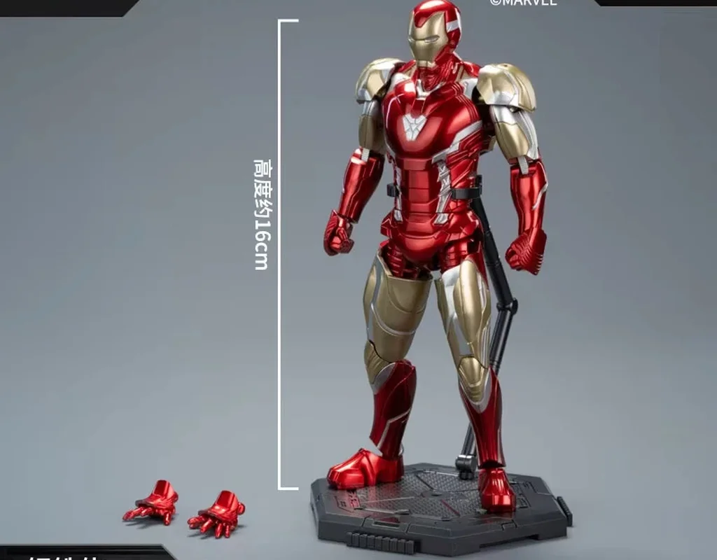 Marvel Heroes Unlimited Legend Iron Man 6 Figurine Articulée Surprise Boîte Mystère Décoration de Bureau Jouet Cadeau Souvenir pour Garçon