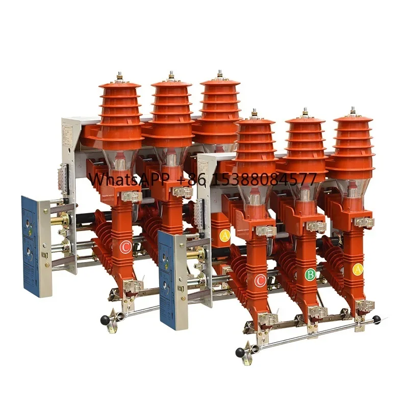 3-Pole 630A 13.6-12KV Manual Load Breaker Switch Fuse Switch Disconnector for Disconnecting Electric Current