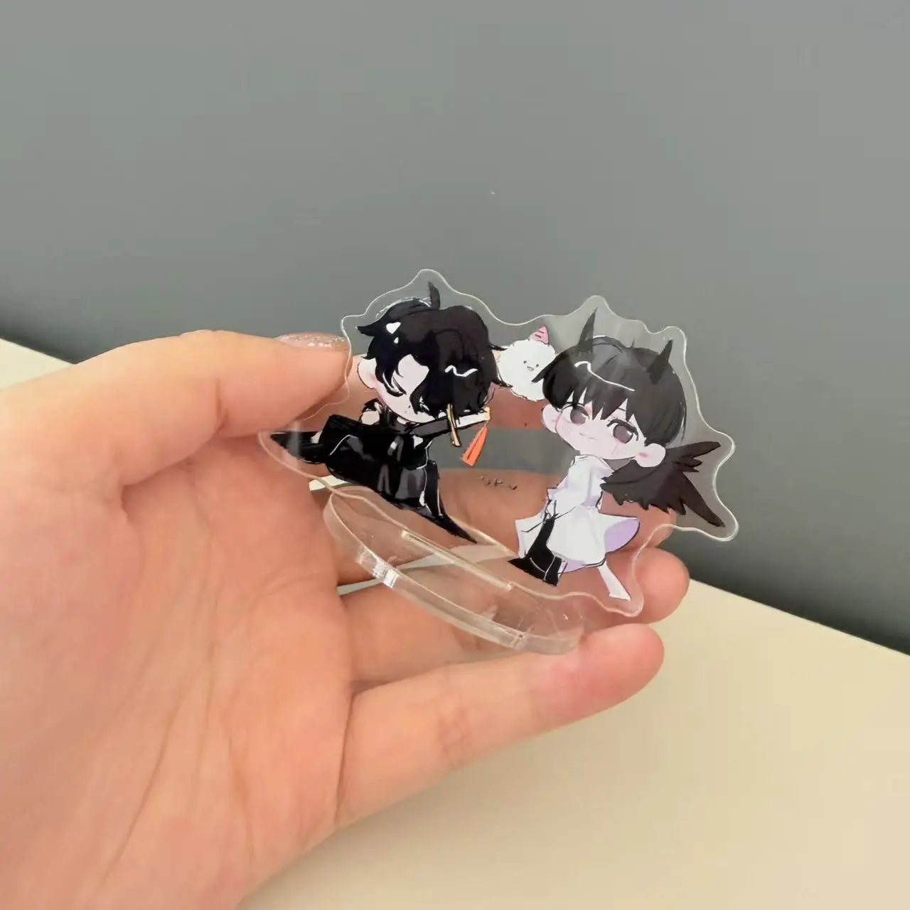 Akrylowy stojak Kim Dokja z perspektywy Wszechwiedzącego Czytelnika, 5,5 cm, personalizowane rzadkie przedmioty, urocze mini zabawki Yoo Joonghyuk, prezenty.