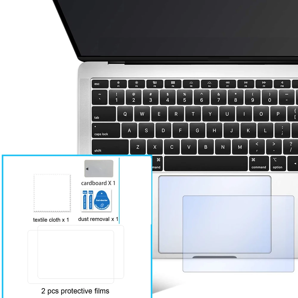 Ultra-Thin Touchpad Film for MacBook Pro/Air | Anti-Scratch Protective Cover | Static Adsorption | Smooth Gliding | No Residue