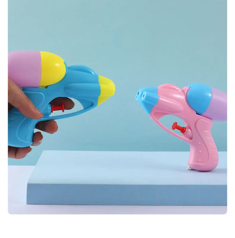 ปืนฉีดน้ําขนาดเล็กฤดูร้อนกลางแจ้งสเปรย์น้ําปืนดึงช่วงแรงดันสูงชายหาดสระว่ายน้ําน้ําสนุกเล่นของเล่นขนาดเล็กเด็ก 13 ซม
