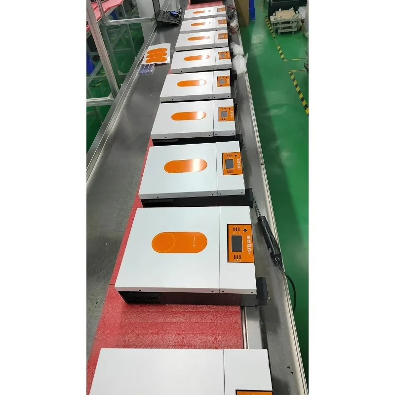 [Best Selling]6000W 48V Hybrid Off Grid Solar Inverter 120A MPPT PV 60-500V Built-in WIFI Pure Sine Wave Home Solar Power Invert