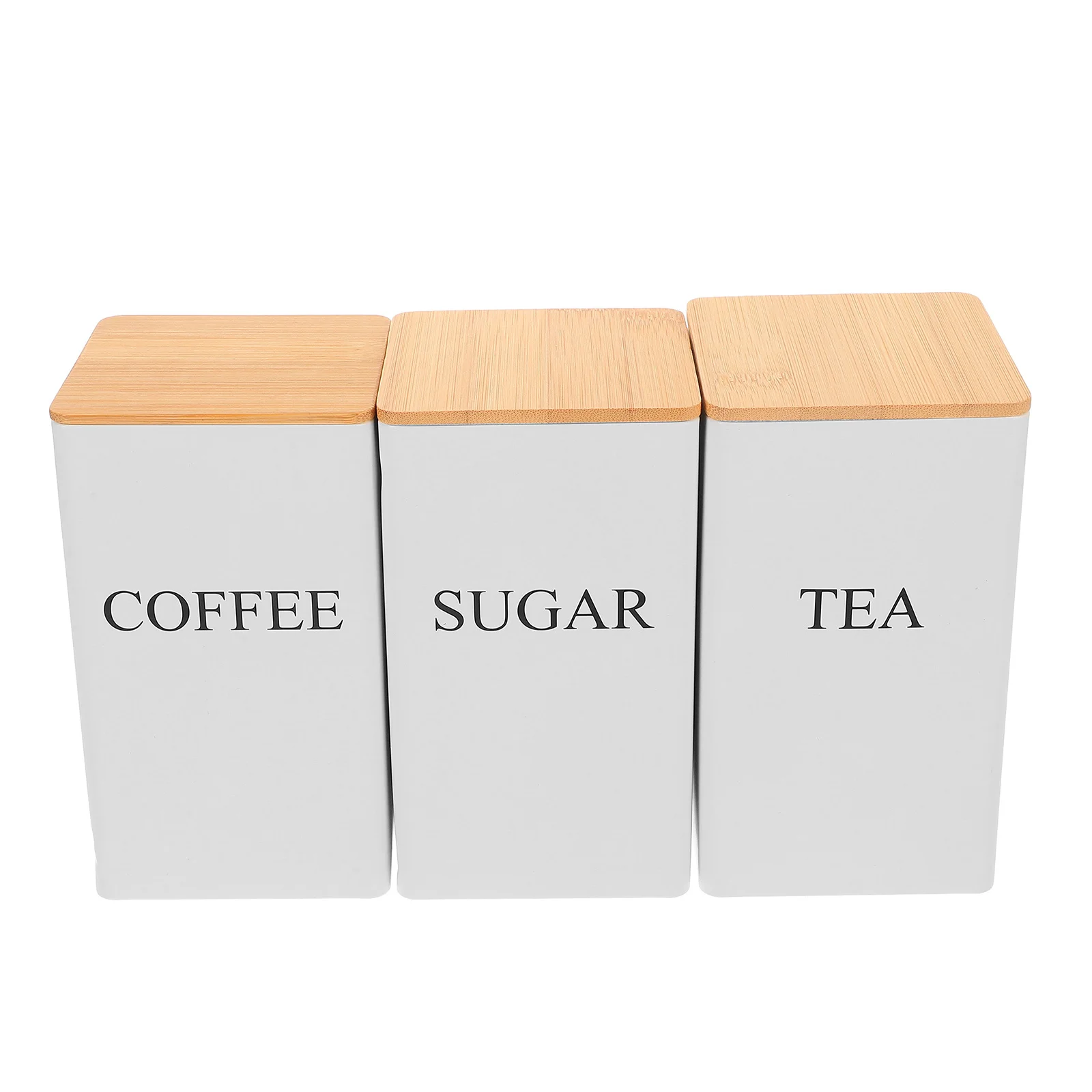 

3Pcs Tea Jar Storage Canisters Airtight Kitchen Storage Canister for Coffee Beans Snacks Candy Nuts Dried Fruits