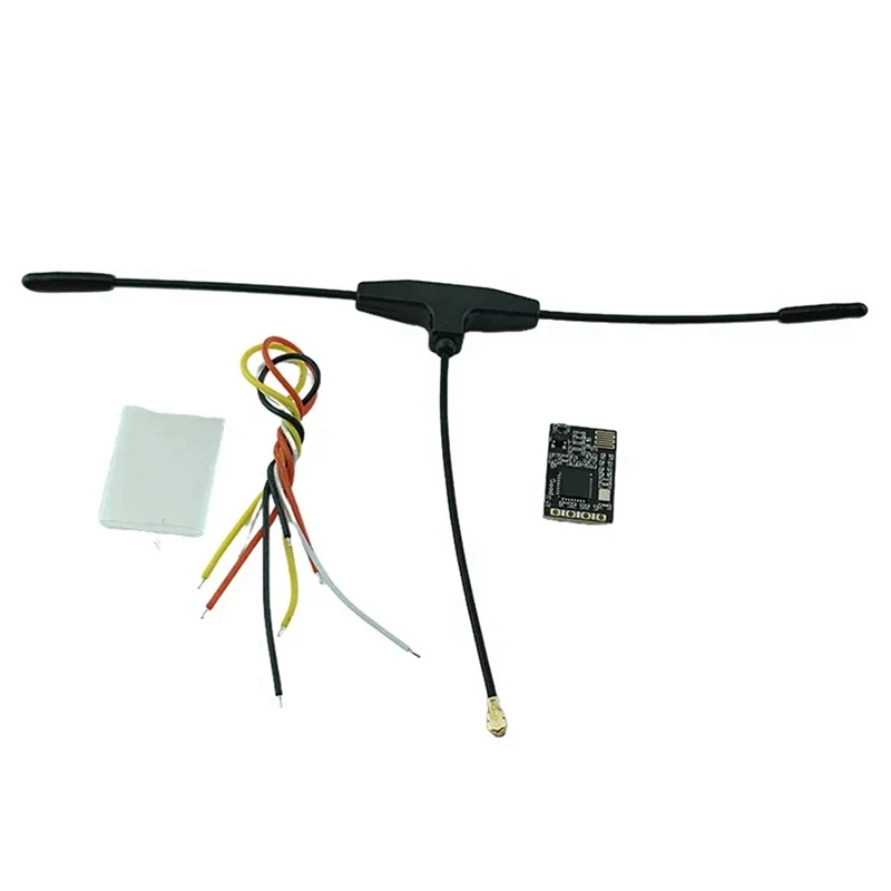 Receptor ELRS NANO RX com antena tipo T, RC Racing Drone, ESP8285, 868MHz, 50Mw