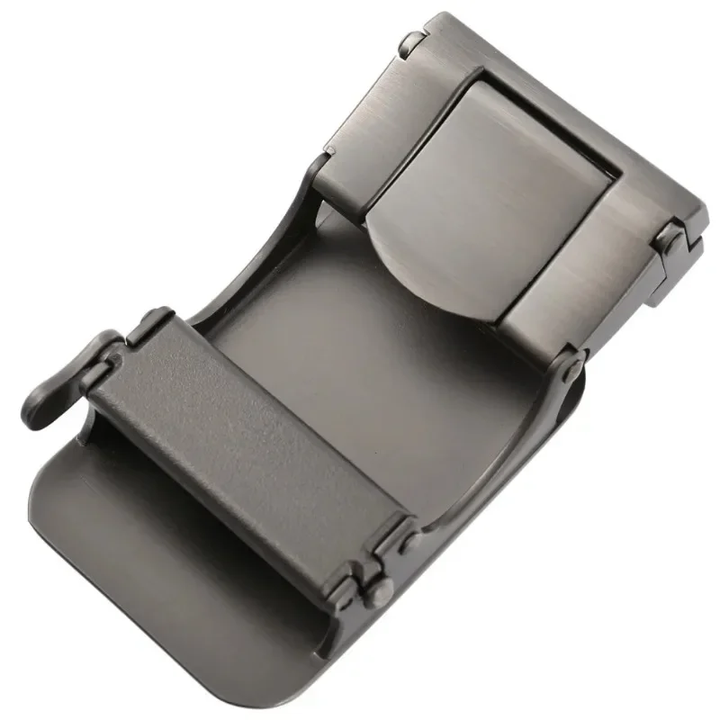 Nieuwe Riem Gesp Automatische Gesp Mode Mannen Business Alloy Accessoires Classic Solid Color Designer Riemgesp 3.5Cm