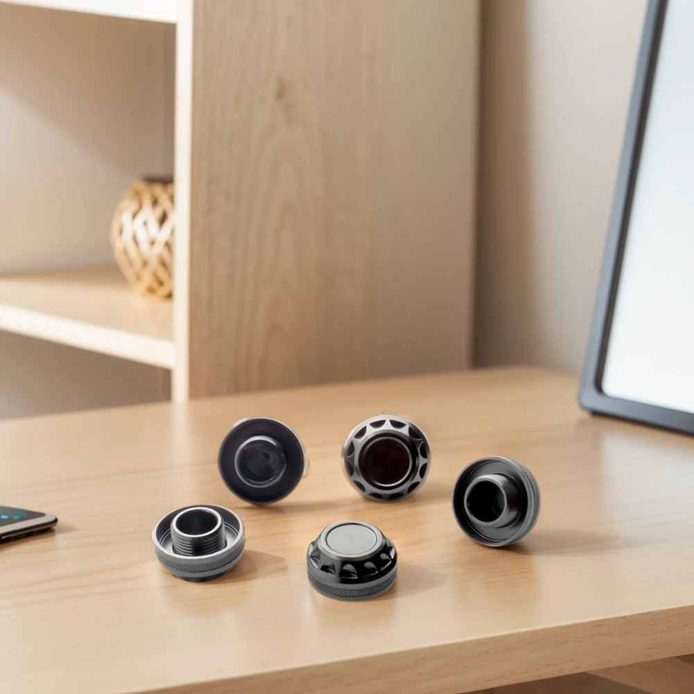 Fishing Reel Handle Cap Aluminum Alloy Screw In Handle Cap Handle Grip Cap for Shimano Spinning Reel