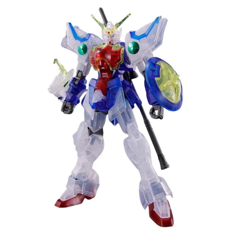 Bandai in Stock Original HGAC 1/144 Limited GUNDAM Anime XXXG-01S SHENLONG GUNDAM [CLEAR COLOR] Action Figures Toys Collectible