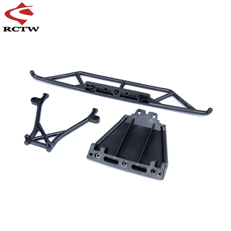 Plastic Front or Rear Bumper Kit for 1/5 Rc Car Losi 5ive T ROFUN ROVAN LT King Motor X2 Truck Spare Toys Parts