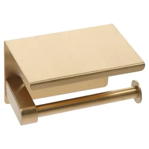 Soporte de papel higiénico de acero inoxidable, estante de almacenamiento de oro, montado en la pared, moderno, a la moda, para teléfono