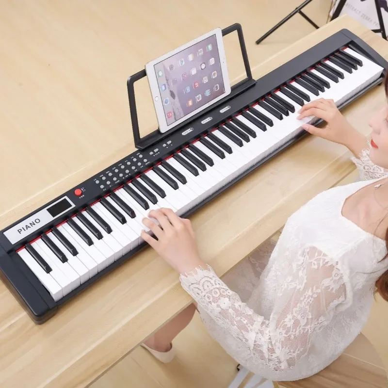 Electric Piano 88 Keys Adult Children Practice Smart Bluetooth Portable Electronic Organ Performance Electric Instrument