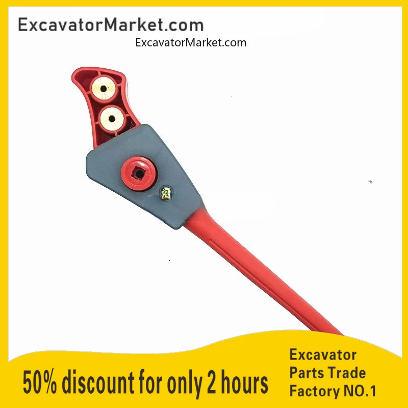 

Excavator Parts For Doosan Dh Dx150 260 300 225 265 380 Daewoo Excavator Pilot Handle Hydraulic Safety Lock