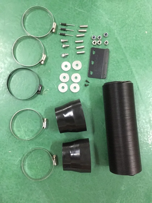 SNORKEL KIT Fit NISSAN NAVARA D22 TERRANO 2 Air Intake pipe LLDPE Snorkel Kit Set D22 NAVARA 2001-2006