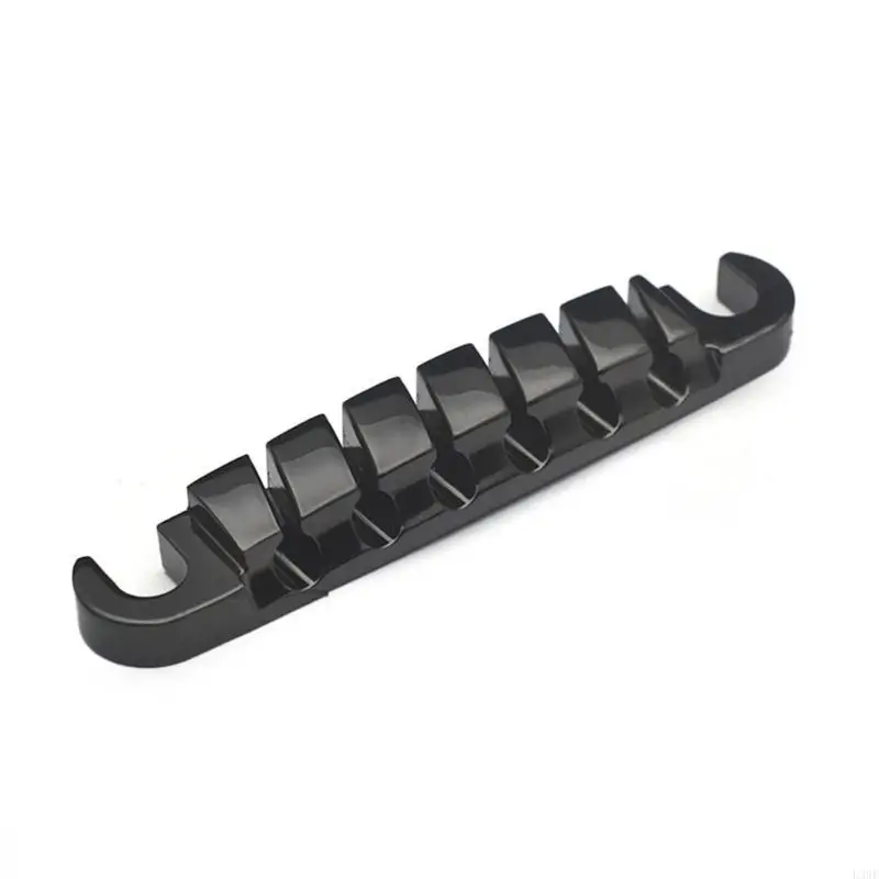 

L38F Split Guitar Bridge Tailpiece Replacement Top Hanging String Individual Saddles Zinc Alloy Split Guitar Bridge Enduring