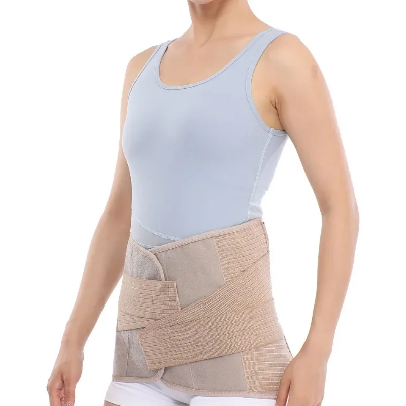 Women Pelvic Correction Belt Elastic Adjustable Postpartum Rehabilitation Strap Sacroiliac Hip Support Body Shaper Waist Trimmer