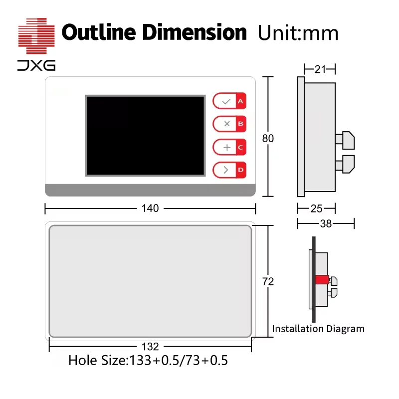 High Precision Load Cell Indicator Weigh Controller Force Sensor Transmitter for Automation System RS485 Internet High Speed