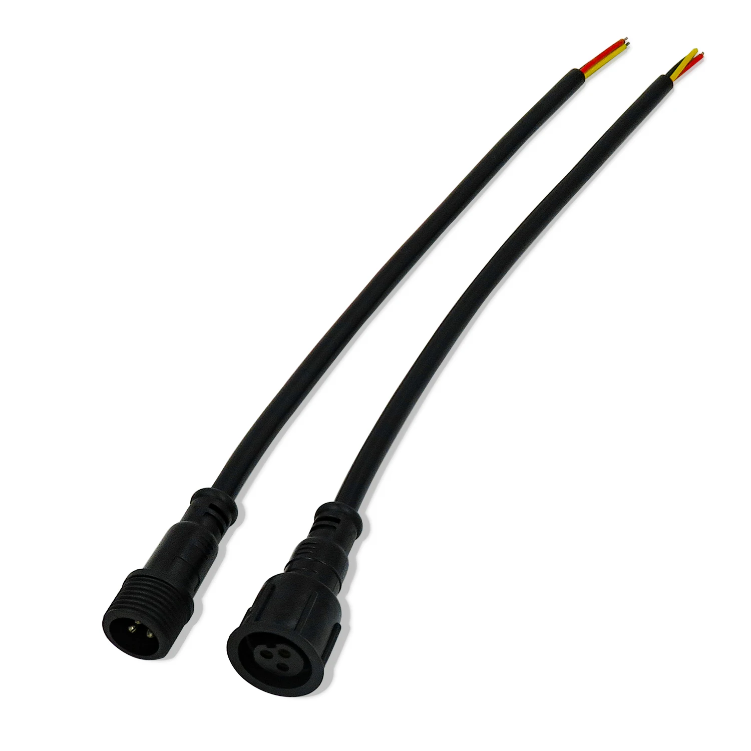 

12 дюймов 30 см xConnect Holiday Coro xConnect косичка 3 ядра круглые ЧЕРНЫЕ водонепроницаемые косички пары длиной 30 см