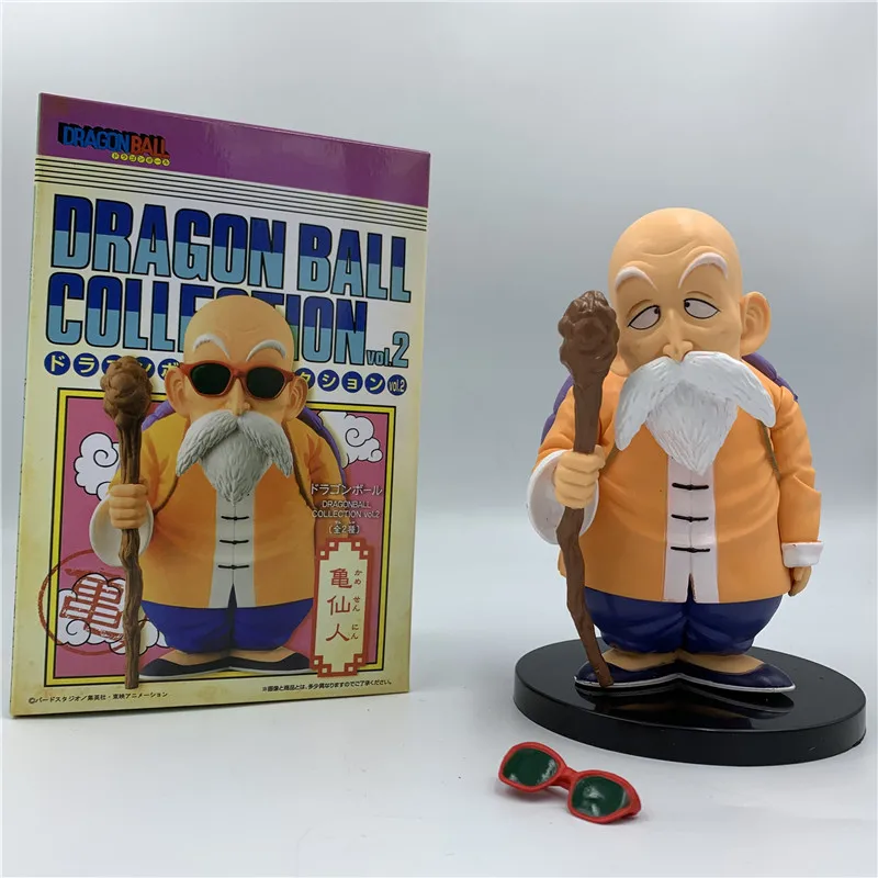 Anime Dragon Ball Z Figure Master Roshi Kame Sennin PVC Action Figure DBZ Goku Vegeta Super Saiyan Fighting Model Toy