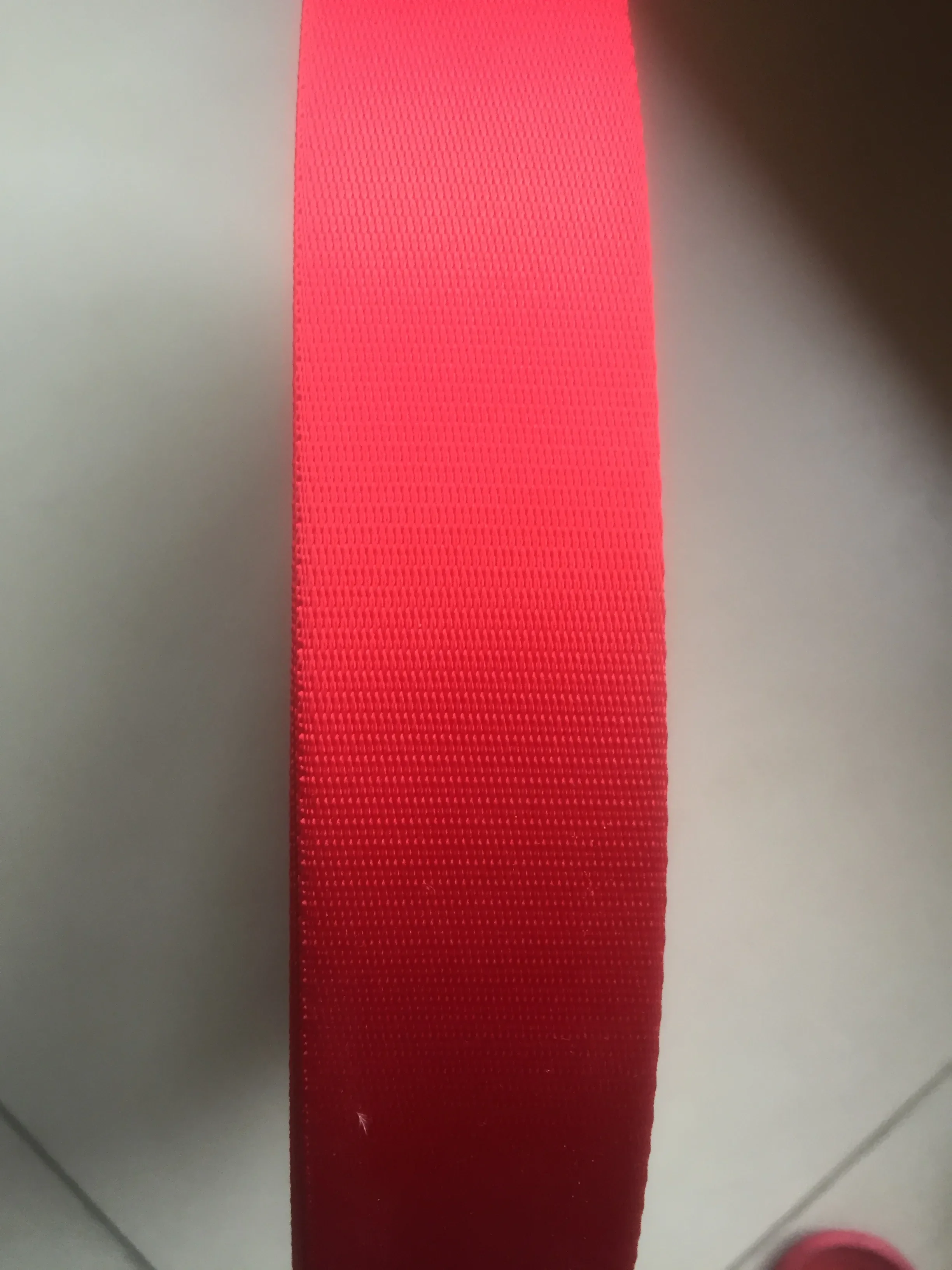 35metres Roll Seat Belt Webbing Safety Strap  RED Colors  48mm Wide 5 Bars