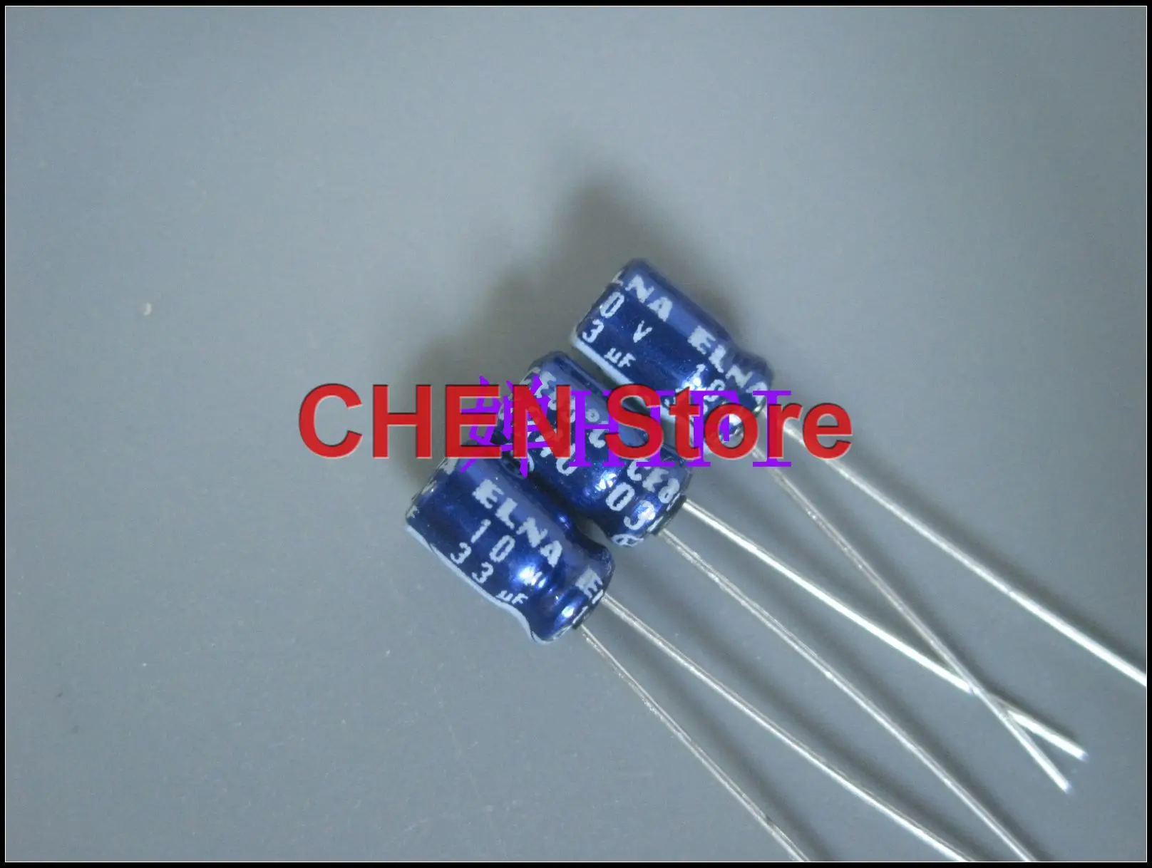 20PCS/50PCS Original ELNA blue robe 33uf 10v RC2 10V33UF 4X7MM audio electrolytic capacitor 33uF/10V Ultra small volume