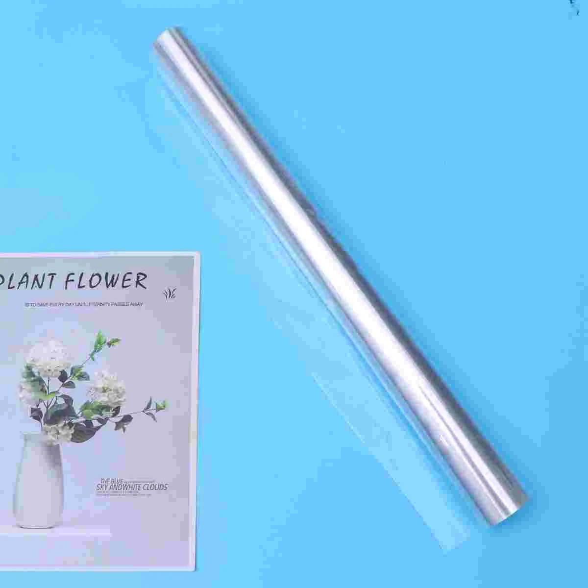 10m x 54cm Clear Cellophane Wrap Roll for Gift Flower Bouquet Baskets Wrapping and Crafts Supplies