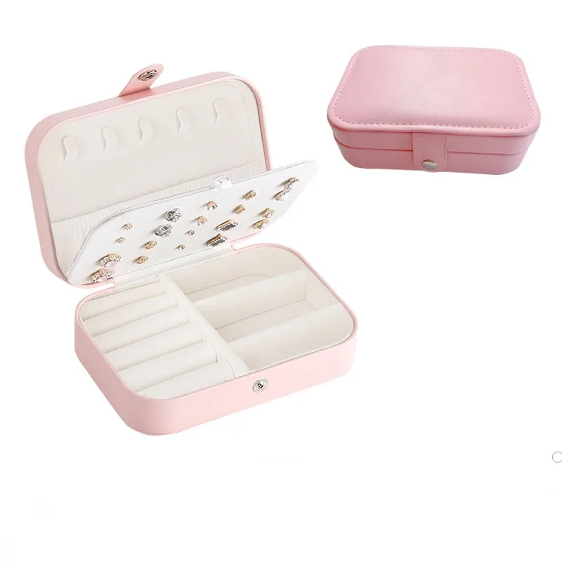 Tragbare Schmuck-Aufbewahrungsbox, 2023, neue High-End-Exquisite, große Kapazität, Reise-Schmuck-Tasche, Schmuck-Box-Organizer