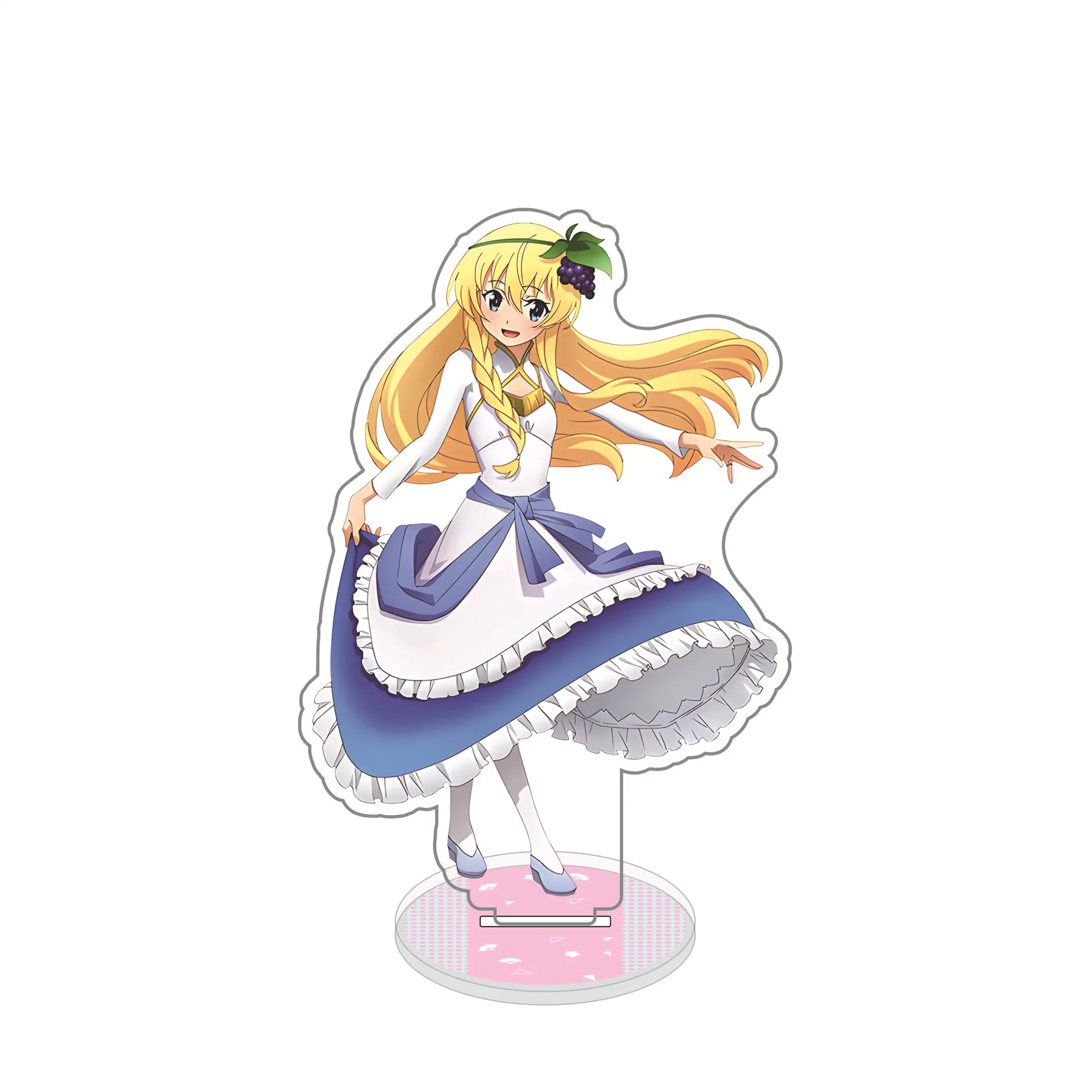 Kono Subarashii Sekai ni Shukufuku o! anime acrylic stand-up plate spot goods desktop ornament 15 centimeters gift