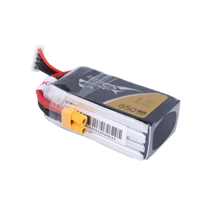 Ace Tattu Lipo Battery 11.1v 14.8v 650mAh 3s 4s 75C RC Battery with XT30 Plug Batteries for 150 Size FPV Drone Frame