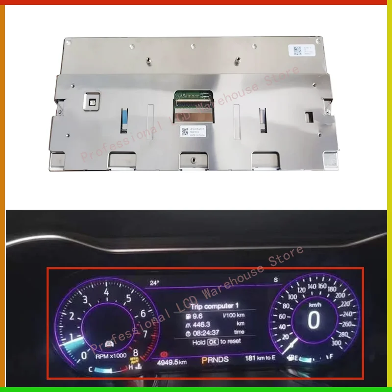 

Original 12.4 inch LCD Display Screen for Ford Mustang Digital Gauge Speedo Instrument Cluster 2015 -2022 Repairment
