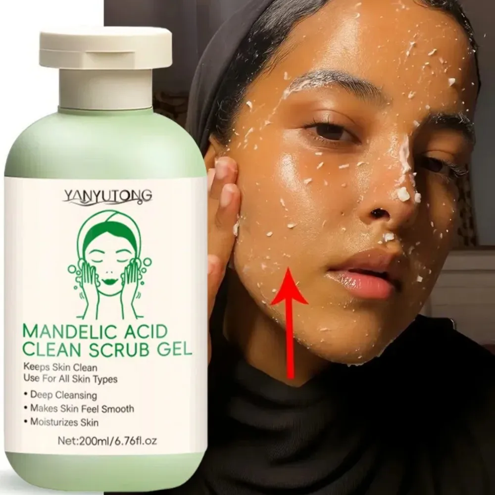 Gel exfoliant pour le visage, nettoyage en profondeur des pores, soins pour la peau, blanchissant, hydratant, réparation, gommage du visage, soins pour la peau