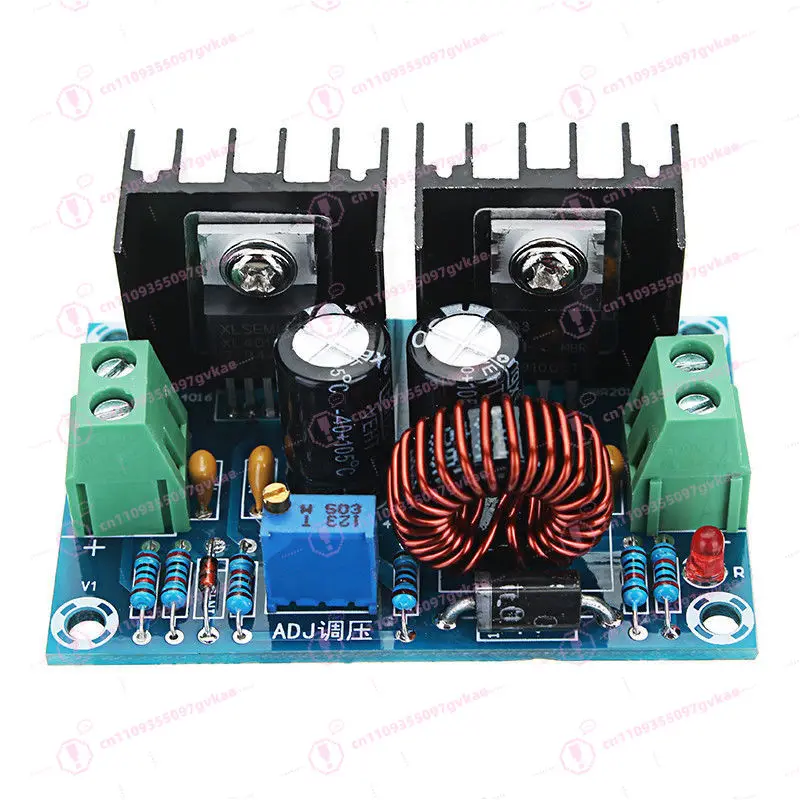 5PC XH-M400 XL4016E1 8A DC-DC Step Down Adjustable Power Supply Module High Power Voltage Stabilizer Board