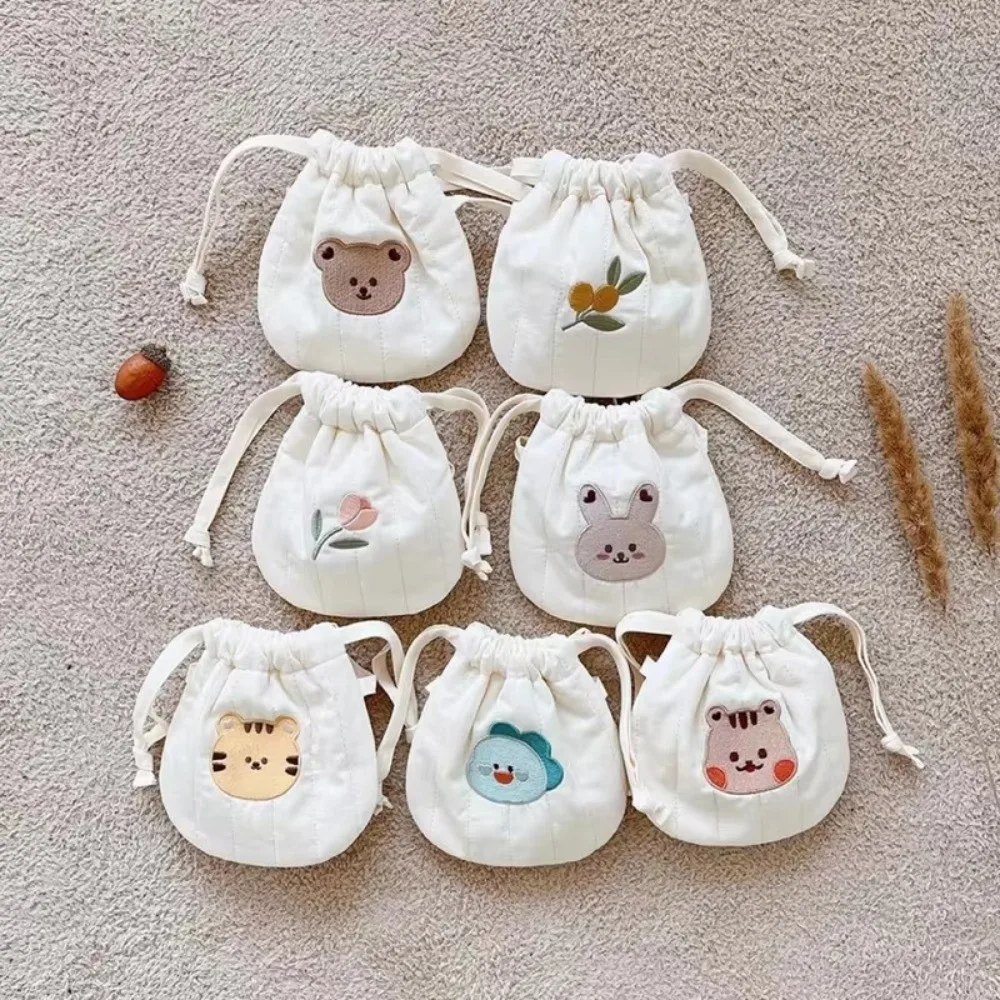 

Cute Lovely Baby Shoulder Bag 12X10cm Embroidery Handbag Small Keys Coin Purse Kids