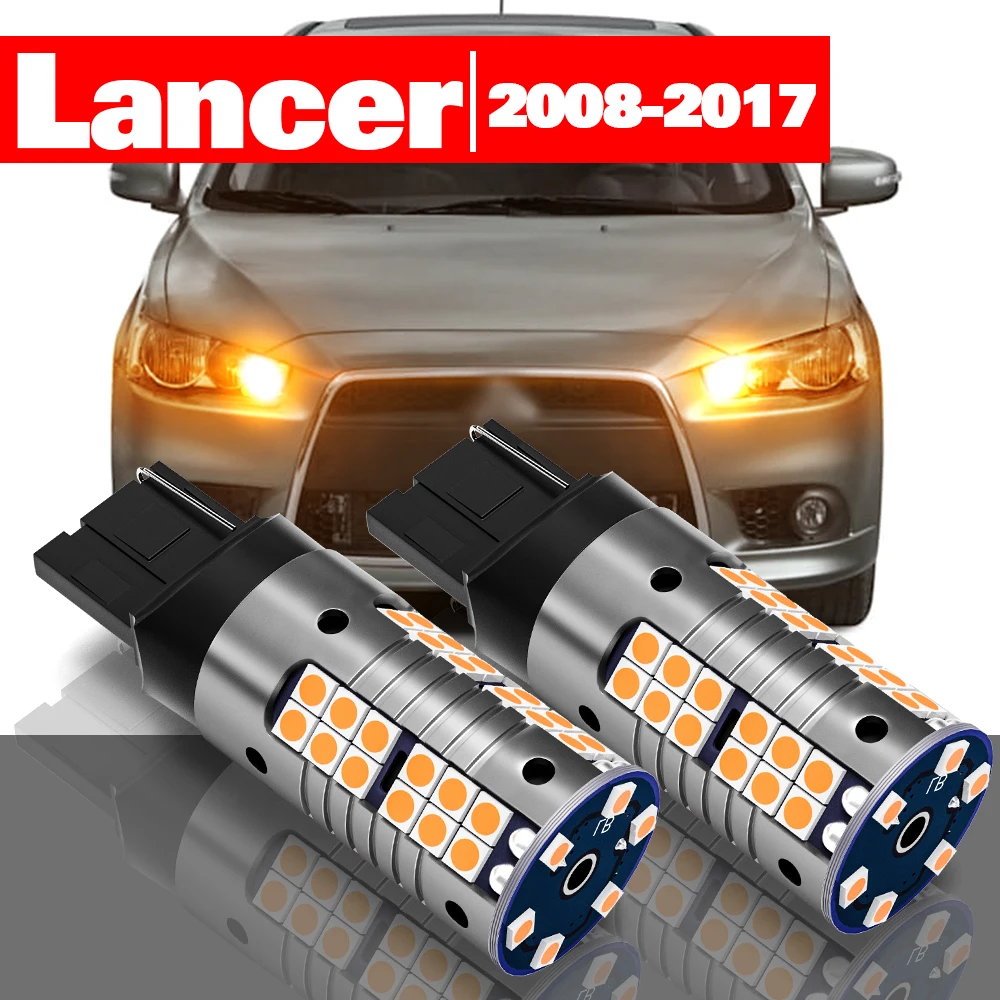 

For Mitsubishi Lancer 2008-2017 2pcs LED Turn Signal Light Accessories 2009 2010 2011 2012 2013 2014 2015 2016