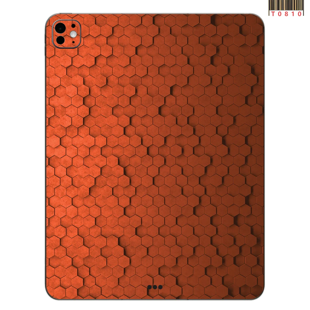 For iPad Pro 2025 2022 2020 12.9 11 Mini 7 6 Air7 Full Cover Carbon fiber Back Film Covers Decal Skin Protector Sticker