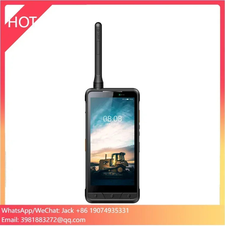 AORO M7 Android Zelloトランシーバー 4Gデジタル無線 長距離POC DMR UHF 耐衝撃スマートフォン