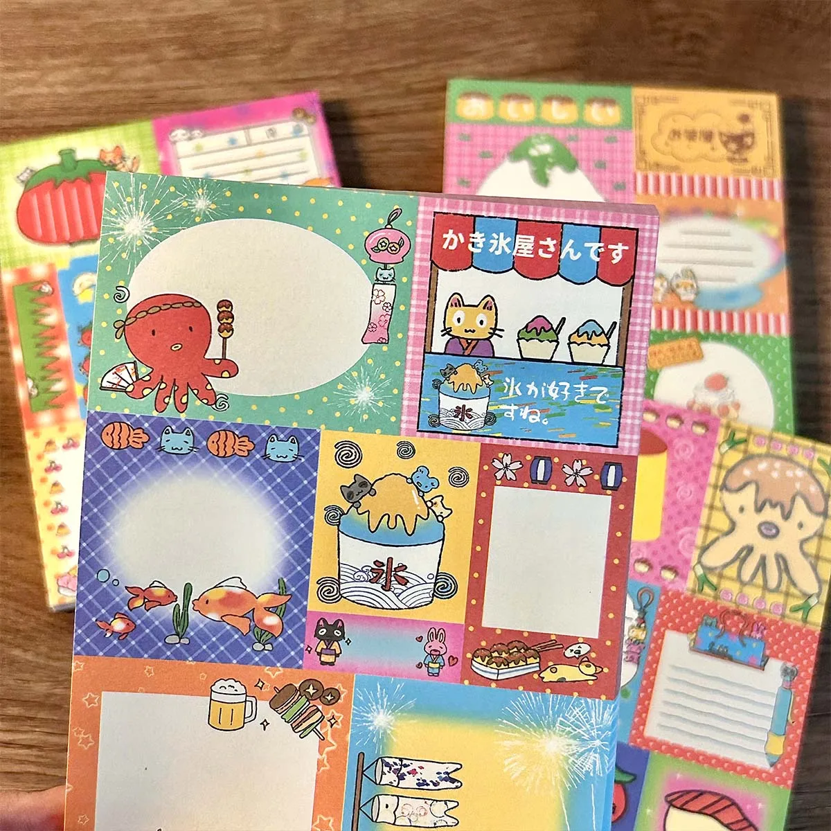 50 Sheets Kawaii Deco Memo Pad Decorative Notes for Notes Cute Paper Material Scrapbook Supplies For Arts Diy Journal Planner