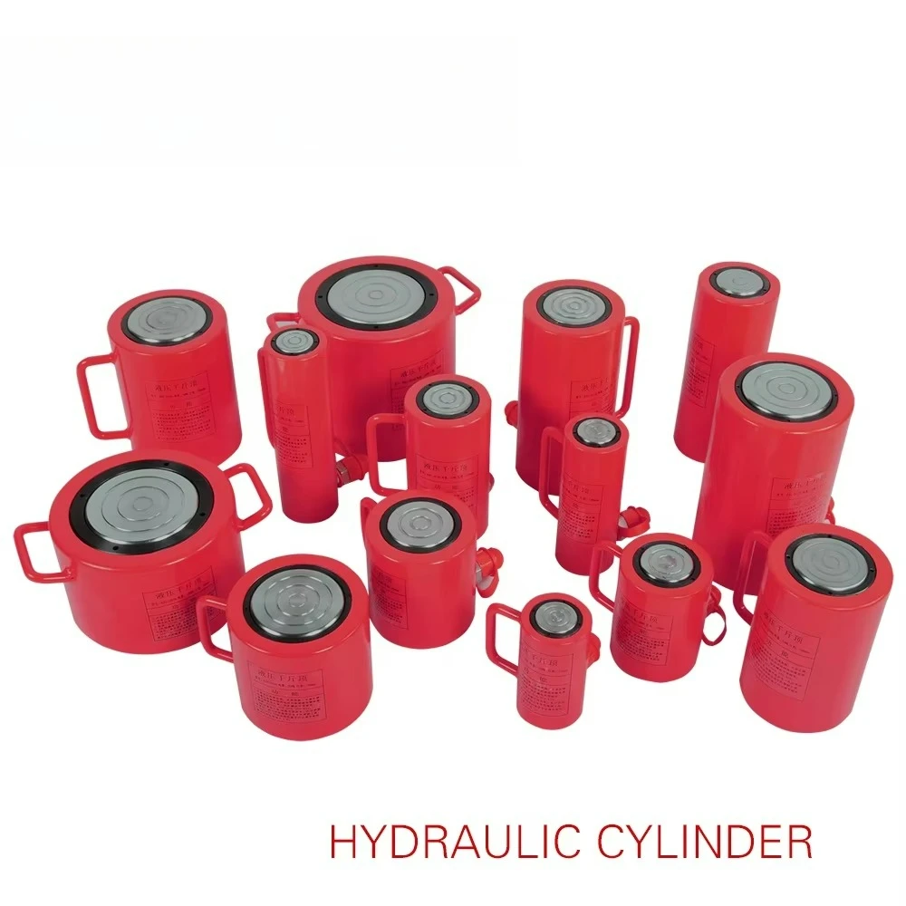 Double acting 100 ton high tonnage 700 bar hydraulic cylinder jack for lifting bridge
