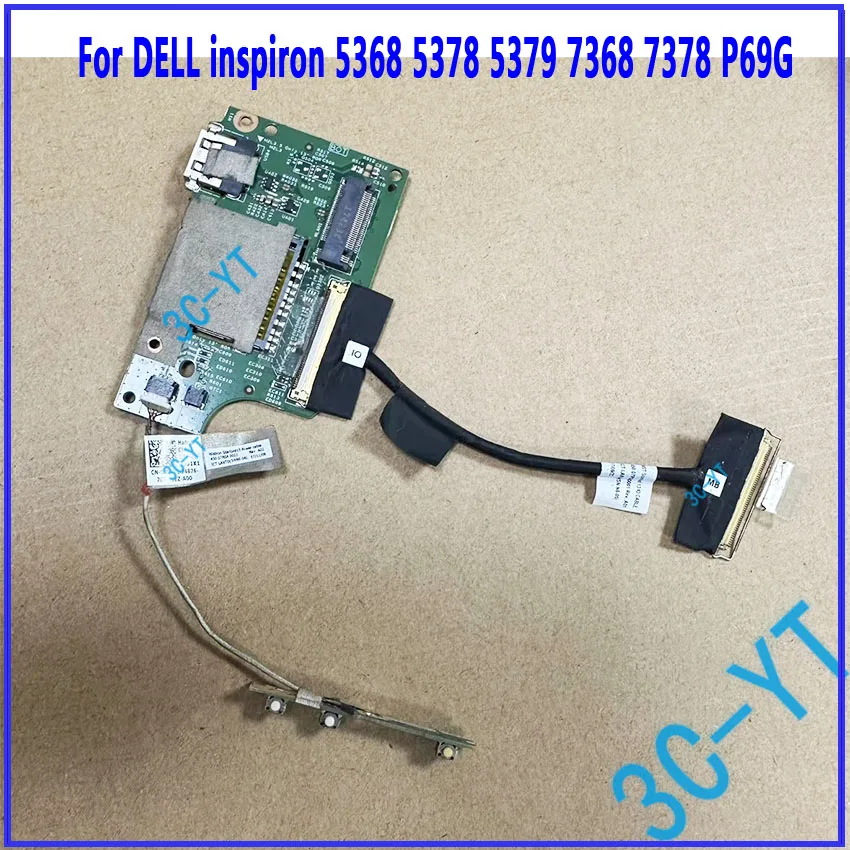 1PCS Card Reader USB Board For DELL inspiron 5368 5378 5379 7368 7378 P69G