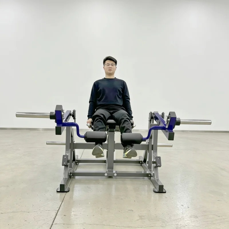 Wholesale Price Fat Burning Professional Manufacturer Plate Loaded Machine Leg Extension for Full-Core Conditioning Workouts