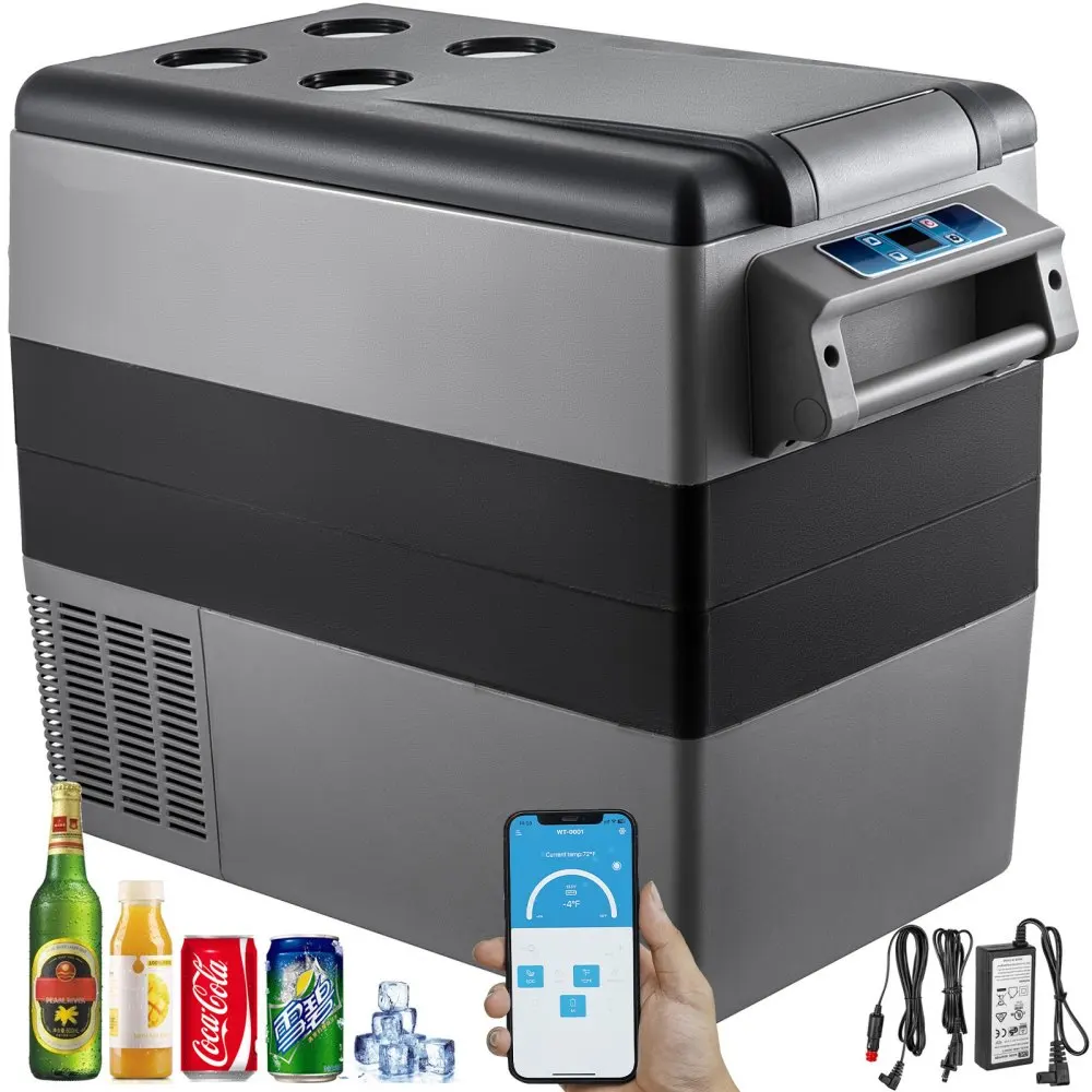 VEVOR Pro Beinstrecker 220LBS Beinstreckmaschine Tragbare Kühlbox 55L Auto-Kühlschrank