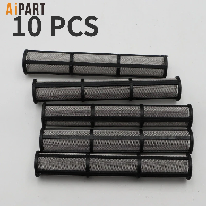 

10Pcs 244067 Airless Spray Pump Manifold Filter 244-067 Black 60 mesh For gac Airless Paint Sprayer 695 795 1095 etc titan new