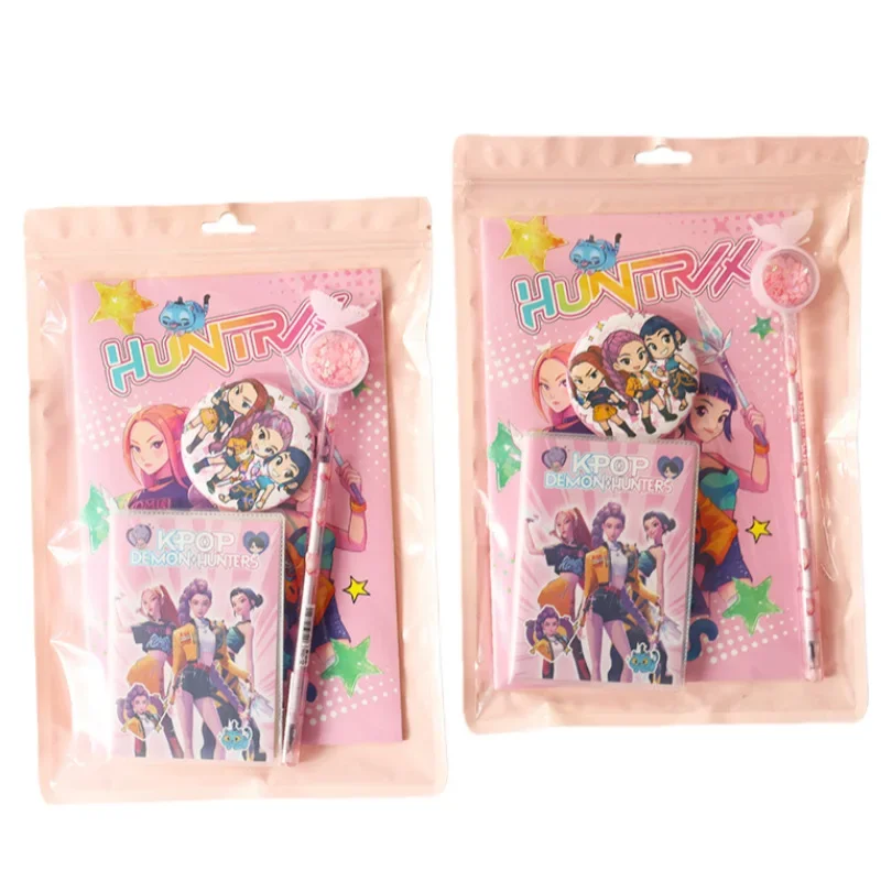 Sweet Party & Birthday Souvenir Stationery Set High Aesthetic Pink Anime Cartoon Pack Cute Writing Supplies For Young Learners view 5