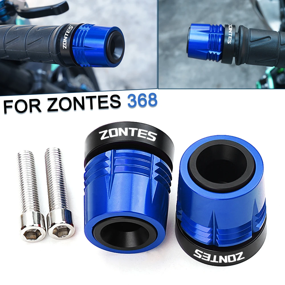 

For ZONTES 368 368G 368M 368K 368D 368E 350E 703F G1 125 150 Accessories Motorcycle Handlebar Ends Plug Grips Plug Caps Aluminum