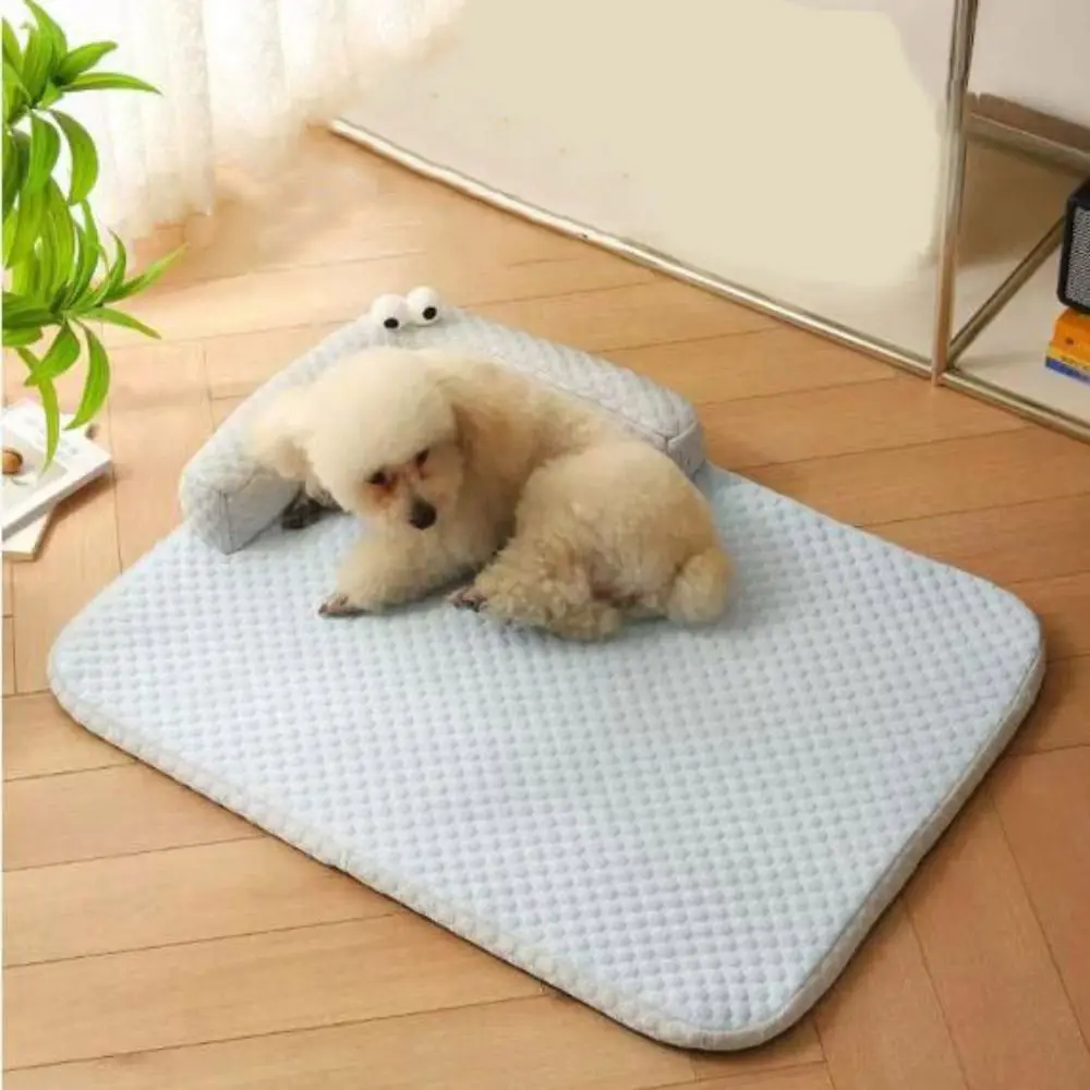 

Breathable Cooling Pet Sleep Mats Soft Smooth Removable Summer Dog Beds Comfortable Anti-slip Pet Cool Bed Nest