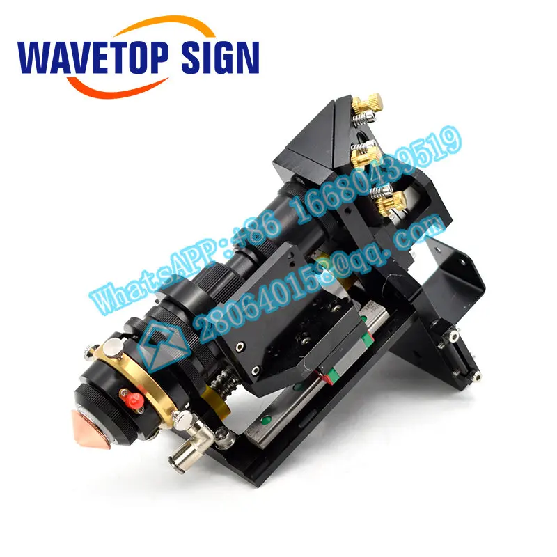 WaveTopSign 500W Focus Lens 25*63.5 25*101.6mm Reflect Mirror 30*3mm Mixed CO2 Laser Cut Head